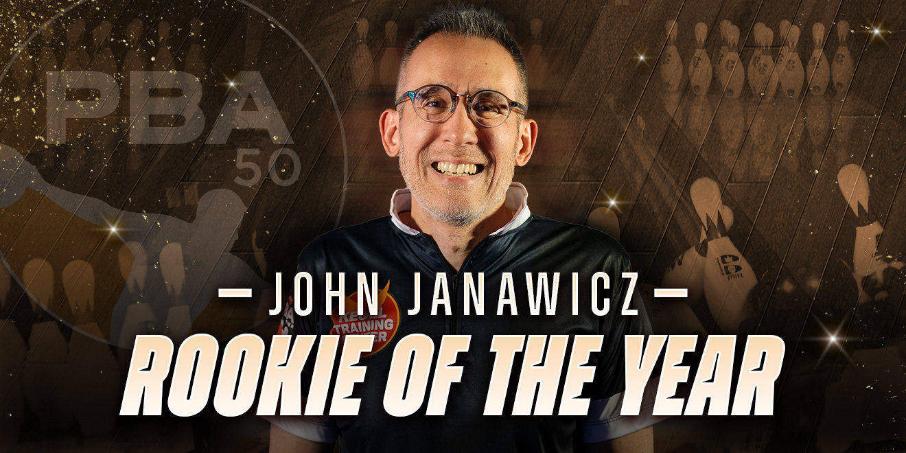 John Janawicz Wins 2023 PBA50 Rookie Of The Year PBA